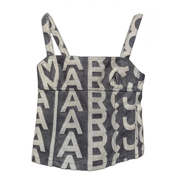 Stunning NWat Marc a Jacobs denim bustier - Picture 1 of 4